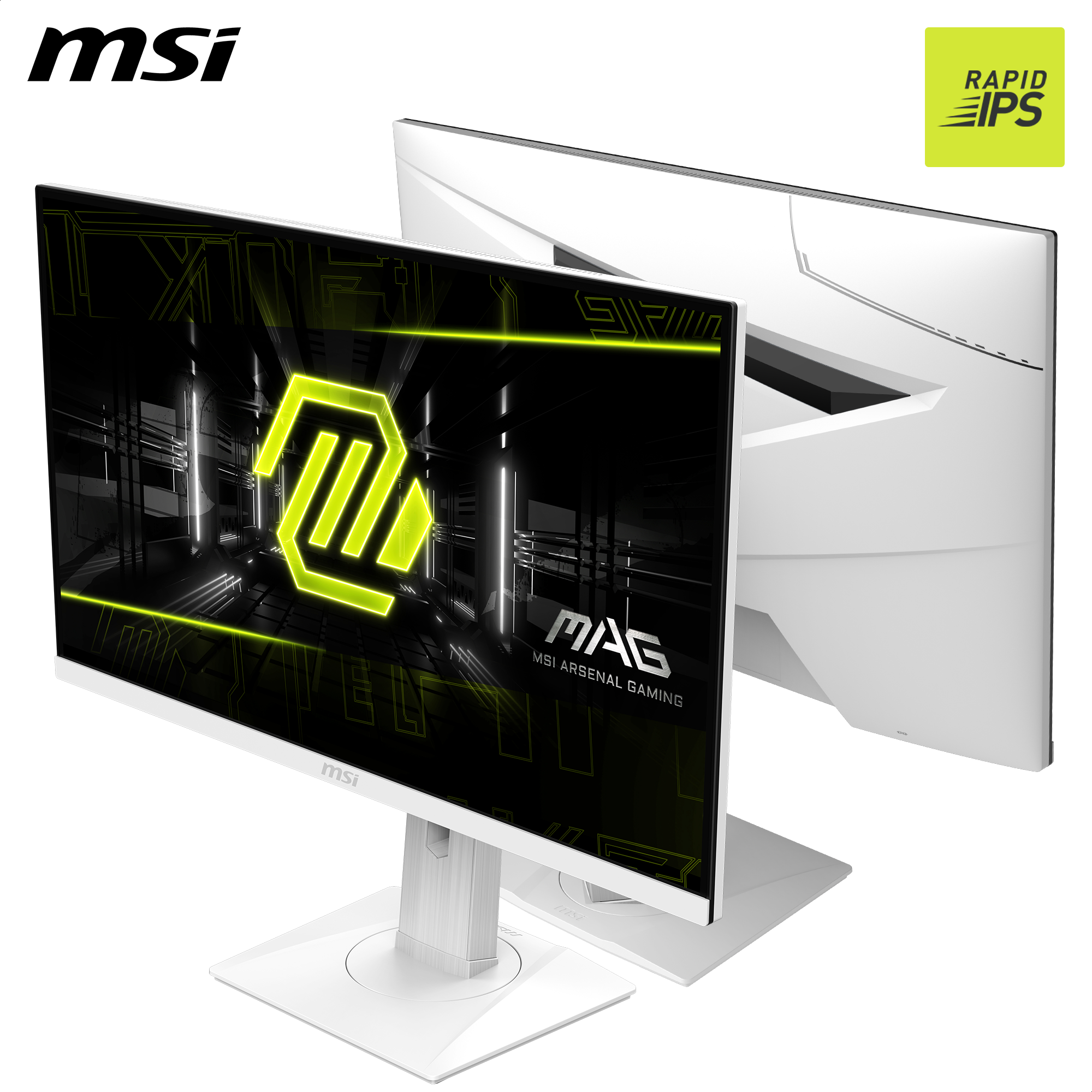 Bild von MSI MSI MAG 274PFWDE Gaming Monitor - 180Hz, 1ms, Weiß
