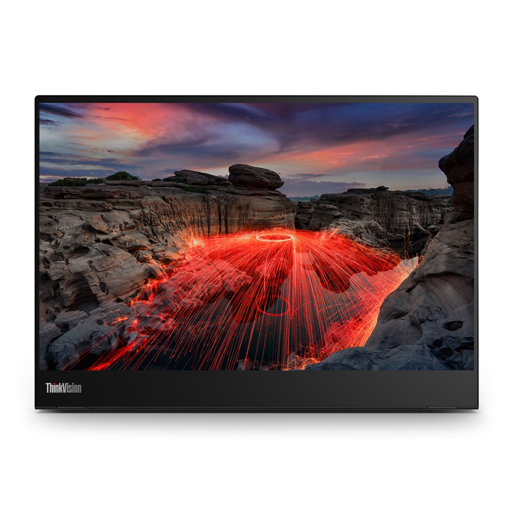 Bild von Lenovo ThinkVision M14T Mobiler Monitor - IPS-Panel, Touchscreen