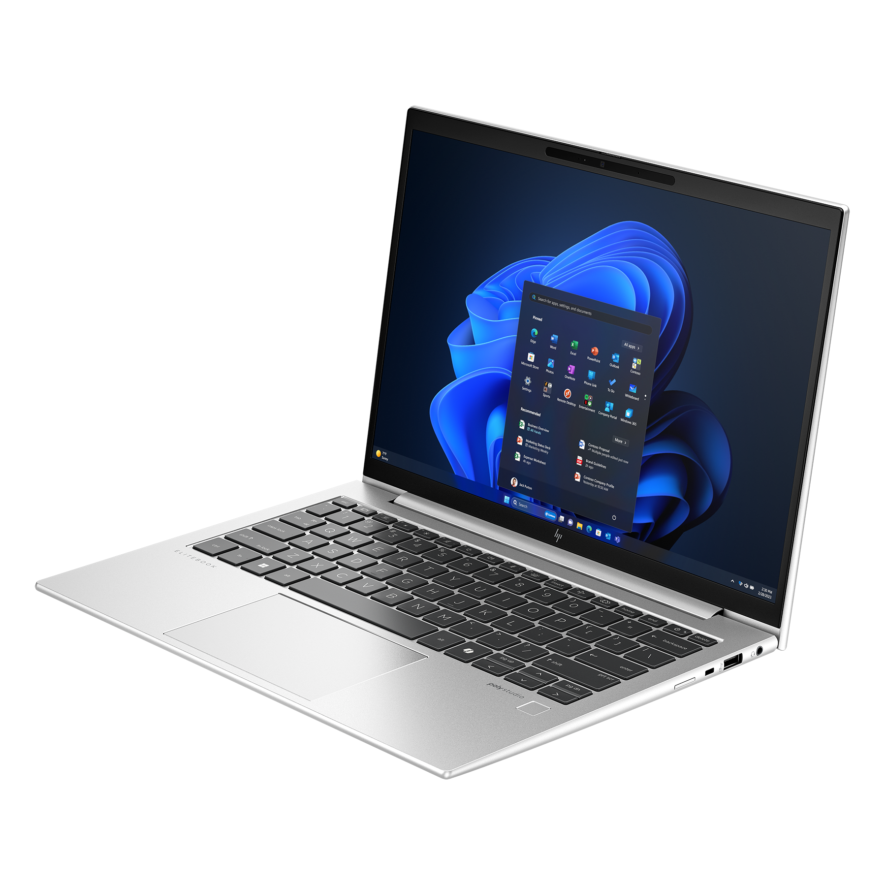 Bild von HP EliteBook 835 G11 A26QFEA 13,3" WUXGA IPS 400 Nits, AMD Ryzen 5 8540U, 16GB RAM, 512GB SSD, Windows 11 Pro