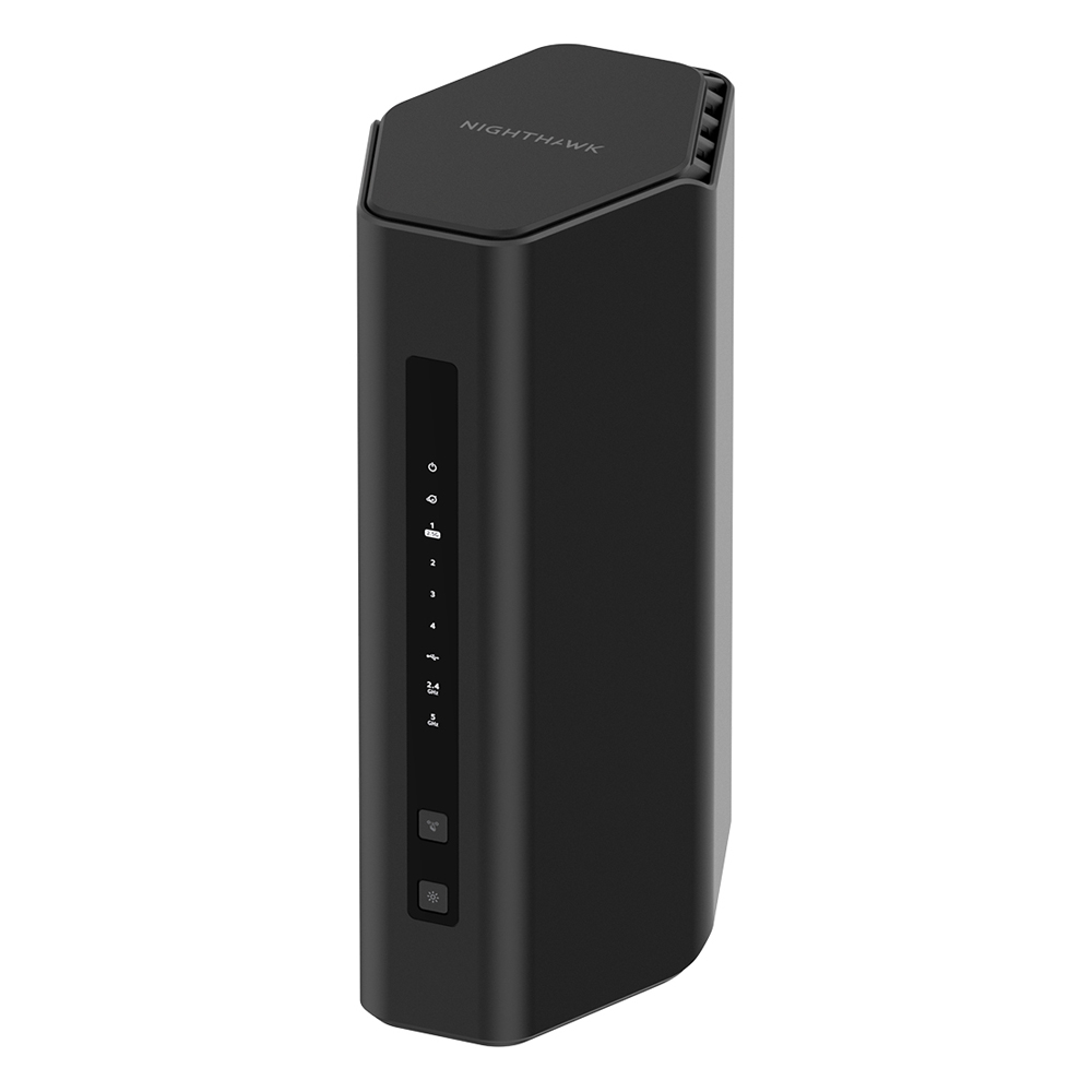Bild von NETGEAR Nighthawk RS200 WiFi 7 Router BE6500 Dual-Band, 1x 2.5G WAN, 1x 2.5G LAN, 3x 1G LAN, 185 m² Abdeckung