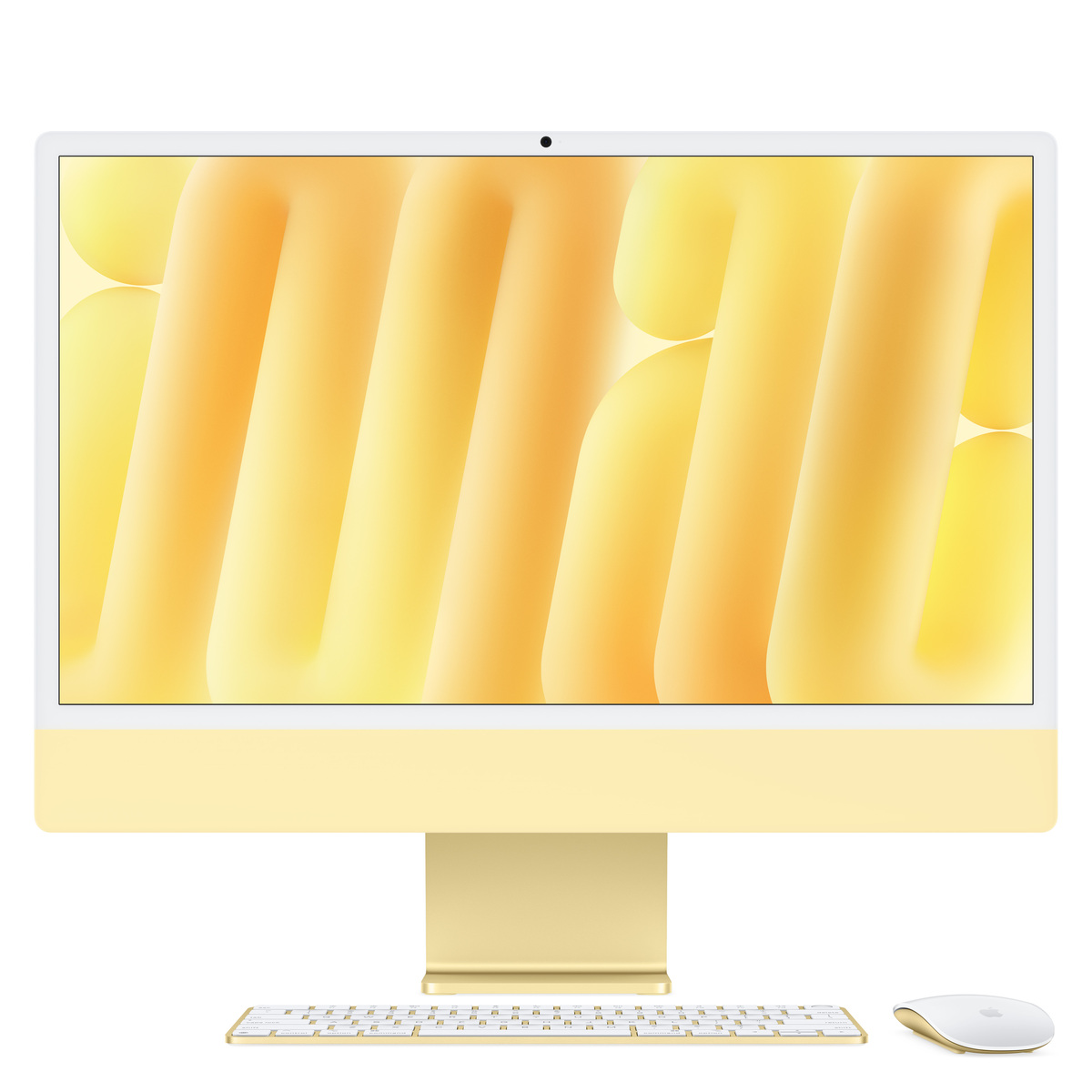 Bild von Apple iMac Gelb CZ1EK-02200000 - 61cm(24‘‘) M4 10-Core CPU, 10-Core GPU, 32GB RAM, 1TB SSD, Standardglas, Magic Keyboard TID