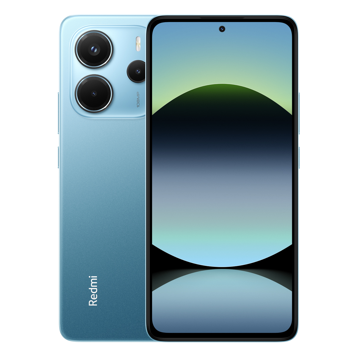 Bild von Xiaomi Redmi Note 14 6GB+128GB Ocean Blue 16,94cm (6,67") AMOLED Display, Xiaomi HyperOS (basiert auf Android 14), 108MP Triple-Kamera