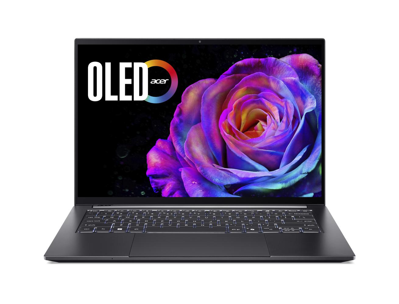 Bild von Acer Swift X 14 OLED (SFX14-73G-79BJ) 14,5" WQ2.8K, OLED, 120Hz, Intel Ultra 7-255H, 32GB RAM, 1TB SSD, GeForce RTX5060, Windows 11