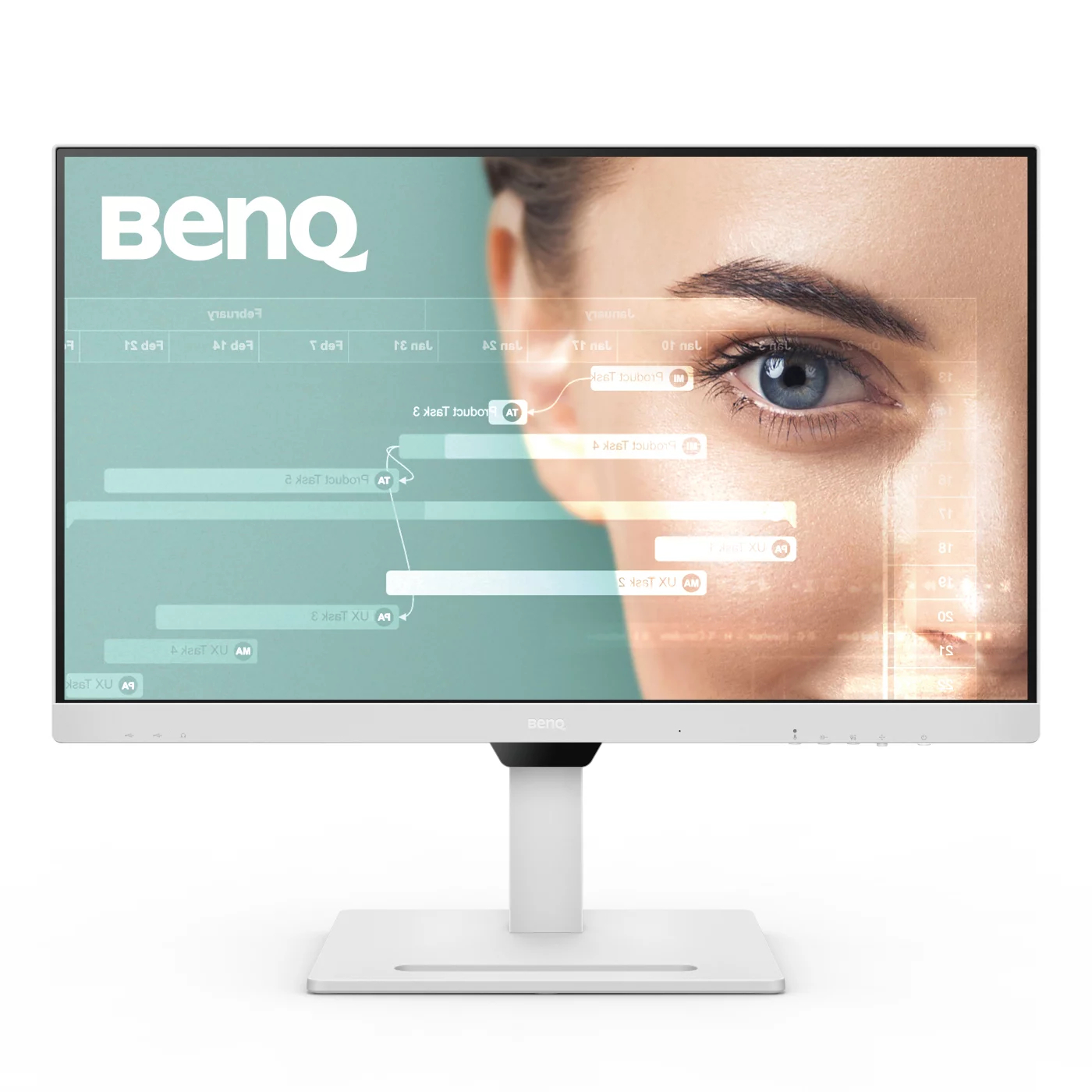 Bild von Benq GW2790QT Office Monitor - QHD, IPS, USB-C Höhenverstellung, Pivot