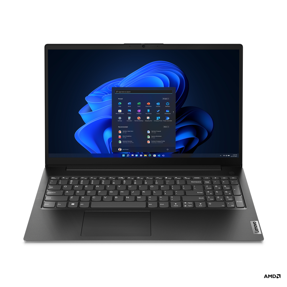 Bild von Lenovo V15 AMN G4 82YU00JYGE - 15,6" FHD, AMD Ryzen™ 5 7520U, 16GB RAM, 512GB SSD, Windows 11 Pro