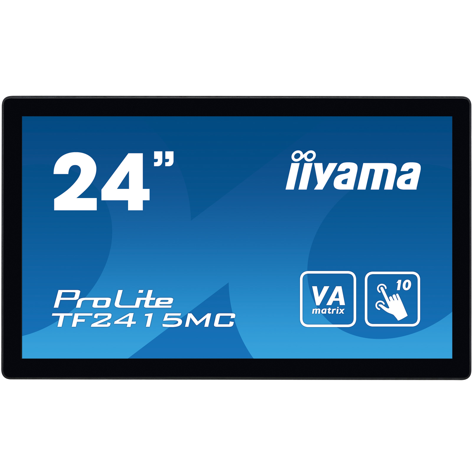 Bild von Iiyama ProLite TF2415MC-B2 - 61 cm (24 Zoll), LED-Multitouch-Monitor,VA-Panel, Open Frame, Full HD, HDMI, Displayport