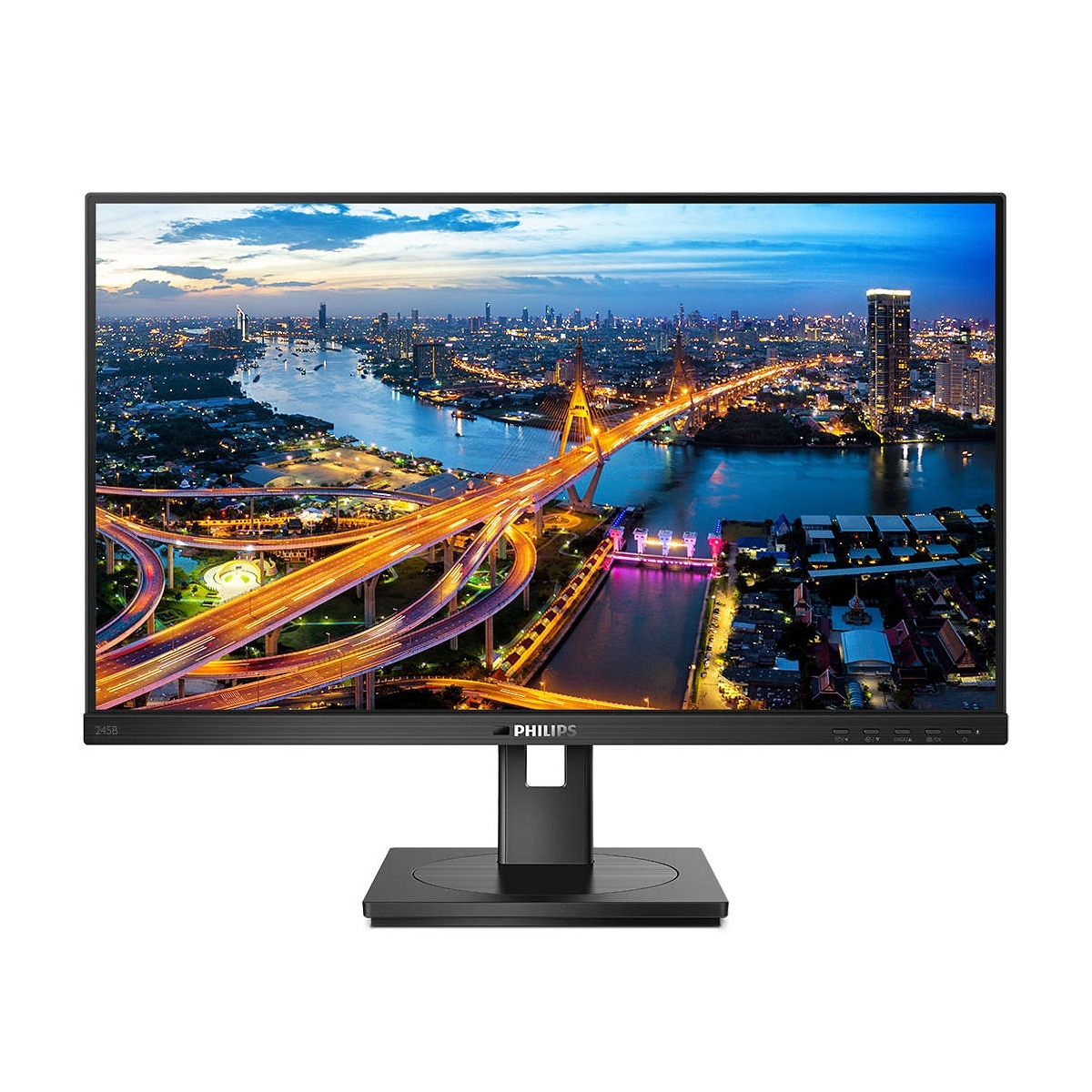Bild von Philips 245B1 Office Monitor - IPS, QHD, Höhenverstellung
