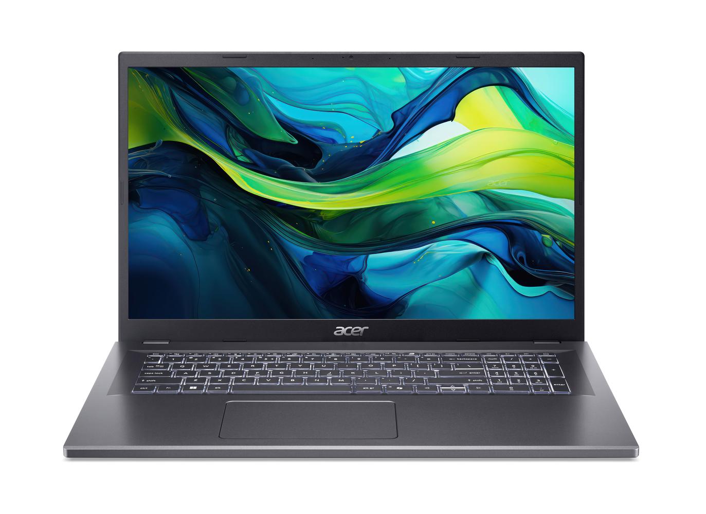 Bild von Acer Aspire 17 (A17-51M-78QG) - Int. (QWERTY) Tastatur 17,3" Full-HD, IPS, Intel Core 7-150U, 32GB RAM, 1TB SSD, Windows 11, US INTL. (QWERTY) Keyboar