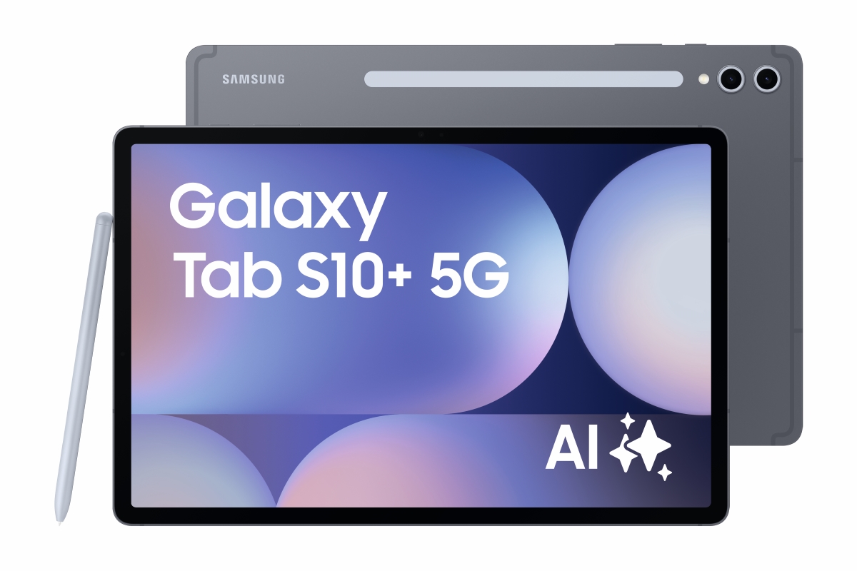 Bild von Samsung X826B Galaxy Tab S10+ 5G Moonstone Gray 12,4" / Octa-Cora / 12GB RAM / 256GB Speicher