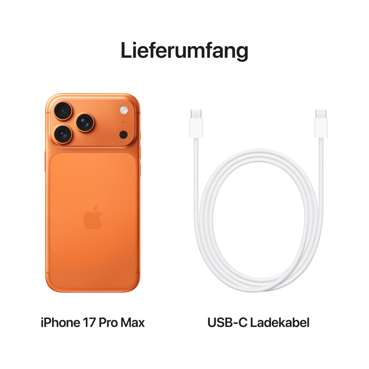 Bild von iPhone 17 Pro Max 256GB Cosmic Orange
