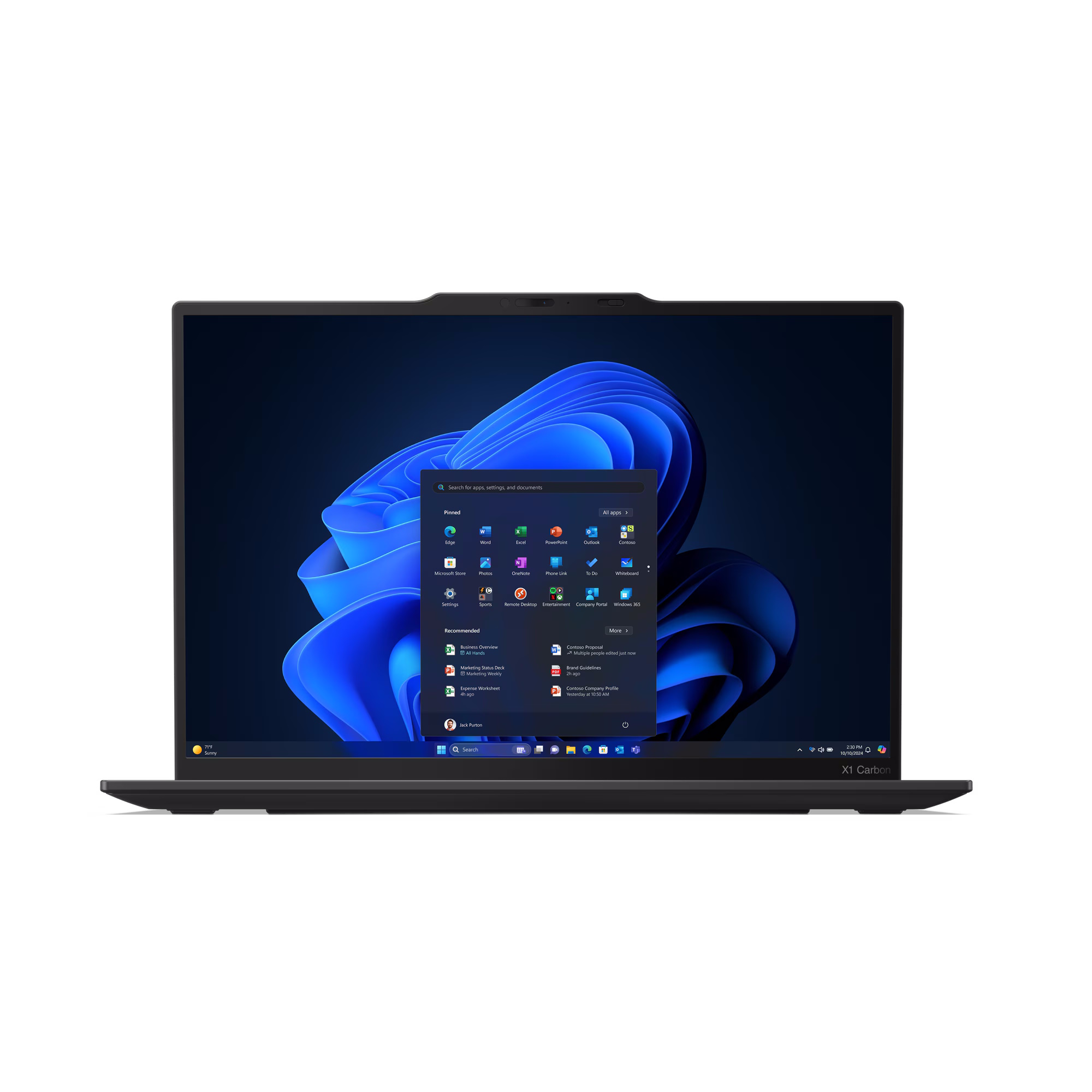Bild von Lenovo ThinkPad X1 Carbon Gen13 - 21NX00F4GE 14