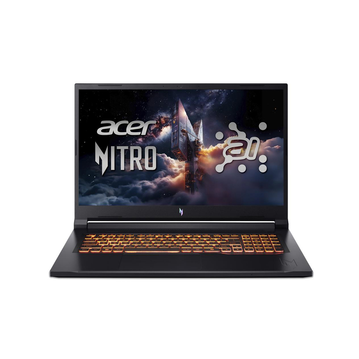Bild von Acer Nitro V17 (ANV17-41-R6AD) Gaming 17,3" Full-HD, 144Hz, Ryzen R7-260 (16 TOPS), 16GB RAM, 1TB SSD, GeForce RTX5070, Windows