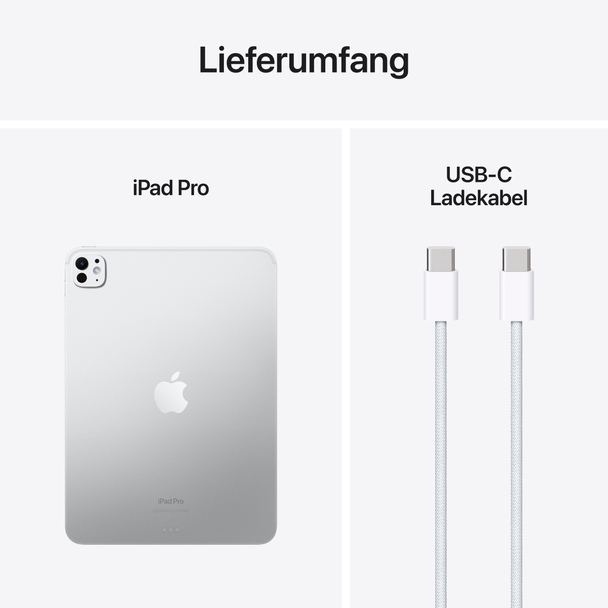Bild von Apple iPad Pro 11 Cellular 512GB Silber M5