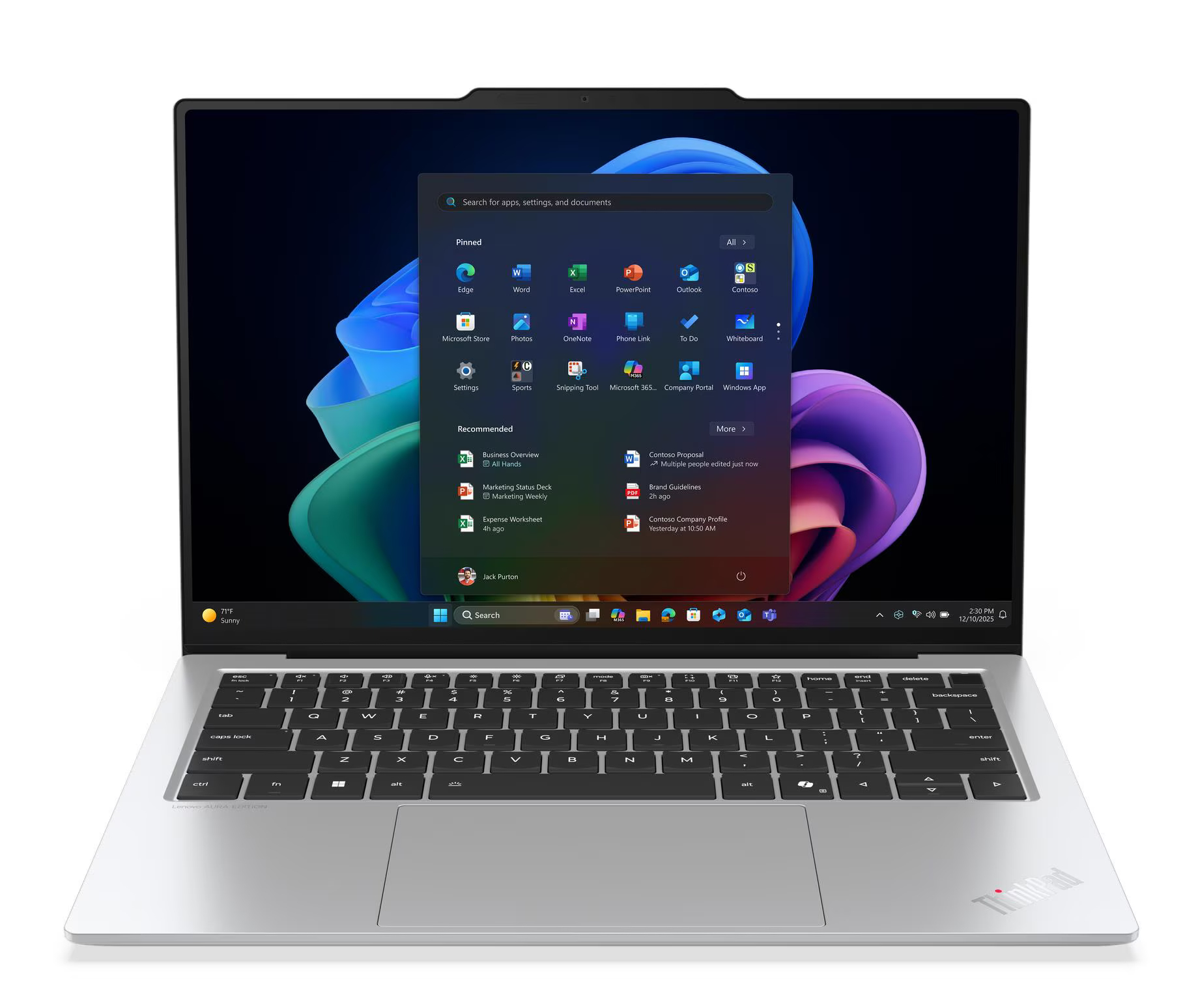 Bild von Lenovo ThinkPad X9-14 G1 Aura - 21QA0086GE - 14