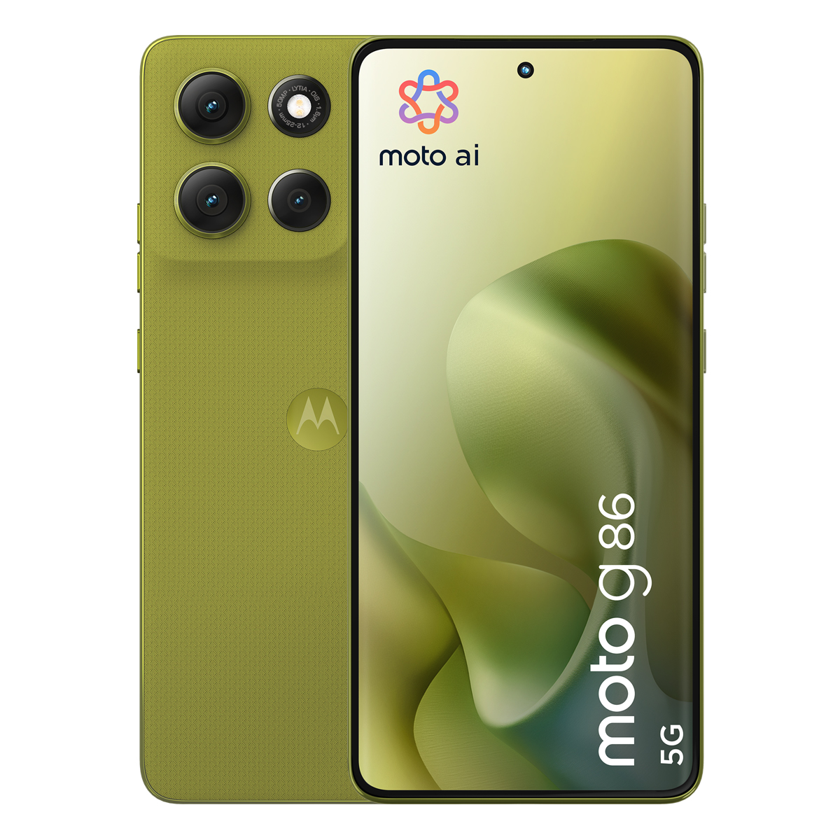 Bild von Motorola Moto G86 5G 256GB Golden Cypress 16,94cm (6,67") OLED Display, Android 15, 50MP Dual-Kamera