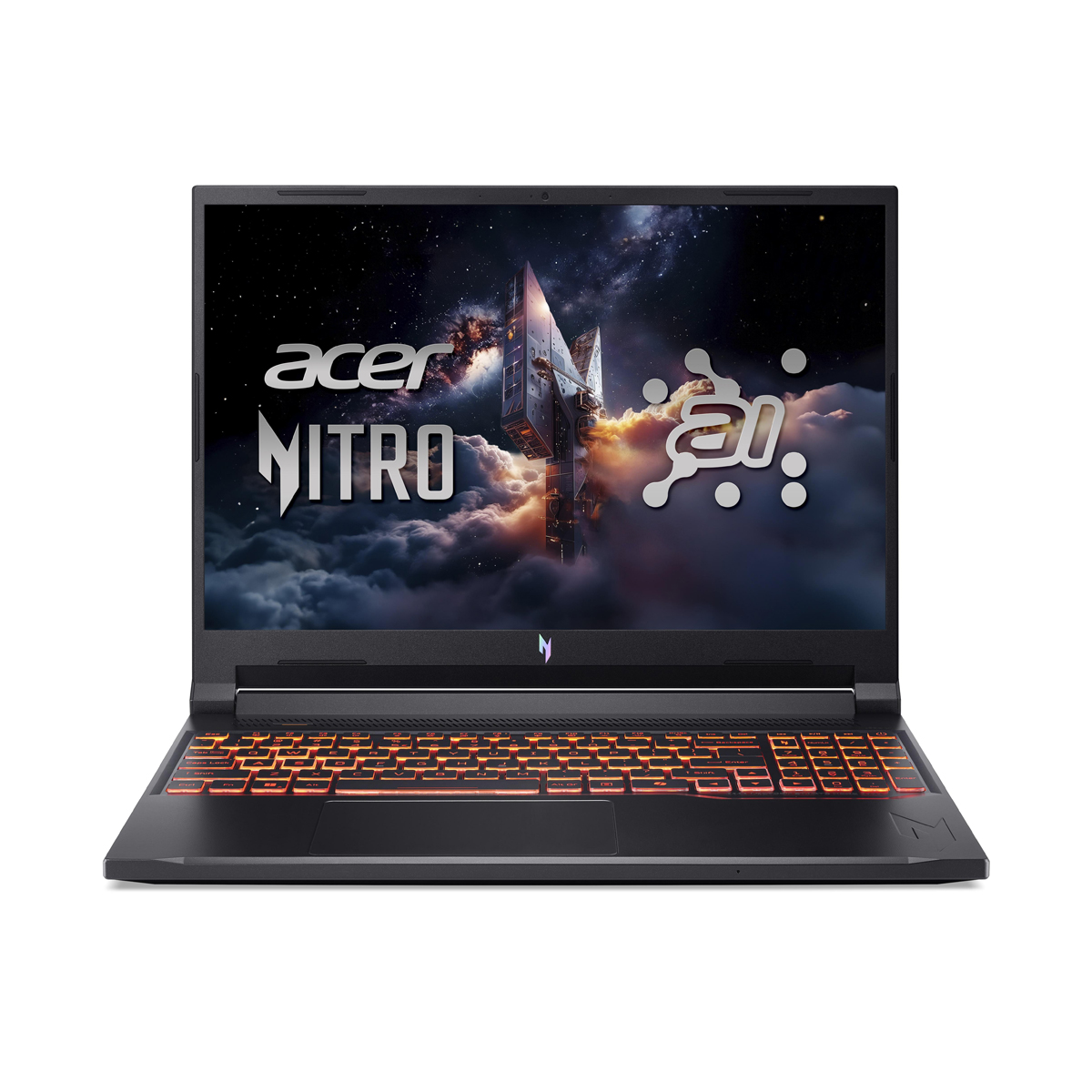 Bild von Acer Nitro V16 (ANV16-42-R9HY) Gaming 16,0" WUXGA, 180Hz, Ryzen R7-260 (16 TOPS), 16GB RAM, 1TB SSD, GeForce RTX5060, Linux (eShell)