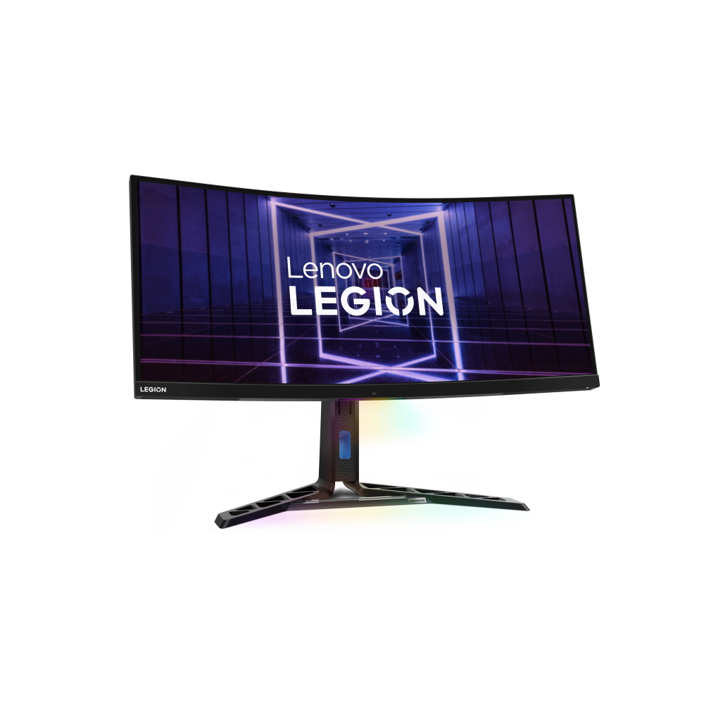 Bild von Lenovo Legion Y34wz-30 Gaming Monitor - UWQHD, Mini-LED, 1ms 165Hz (OC 180), RJ-45 2.5Gb LAN, USB-C PD 15W, NVIDIA G-Sync Compatible