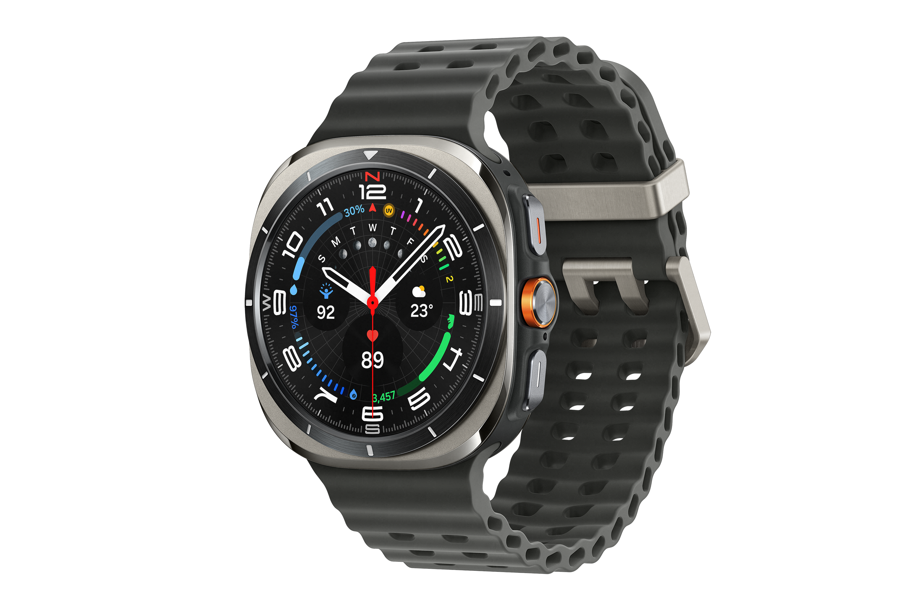 Bild von Samsung Galaxy Watch Ultra LTE SM-L705 (2025) 47 mm, Tit. Silver