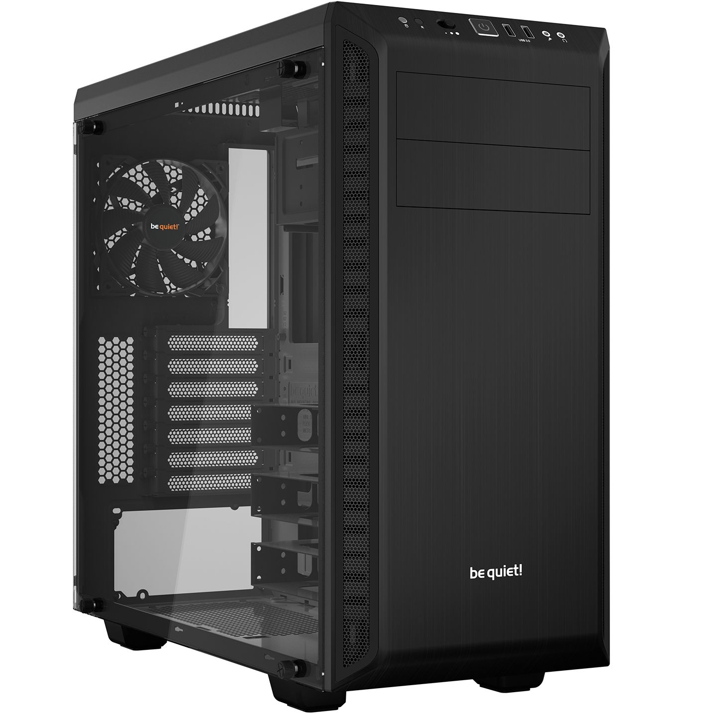 Bild von be quiet! PURE BASE 600 | WINDOW BLACK PC-Gehäuse