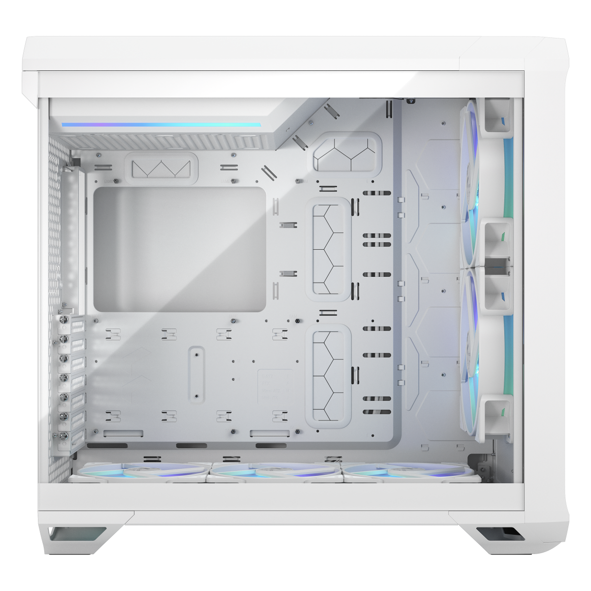 Bild von Fractal Design Torrent RGB White TG Clear Tint | PC-Gehäuse
