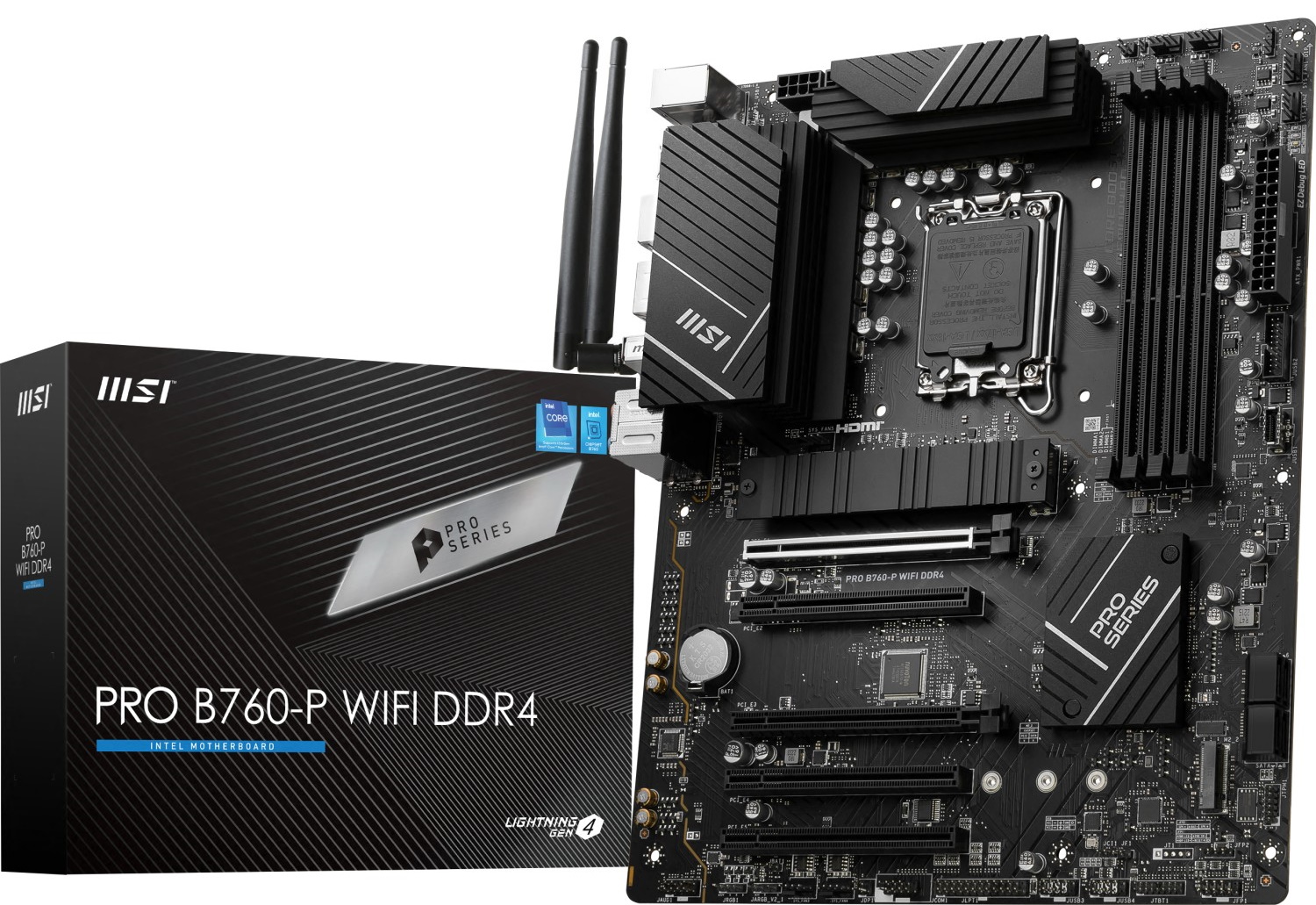 Bild von MSI PRO B760-P WIFI DDR4