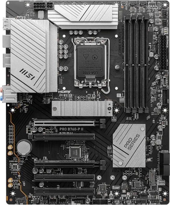 Bild von MSI PRO B760-P II Mainboard