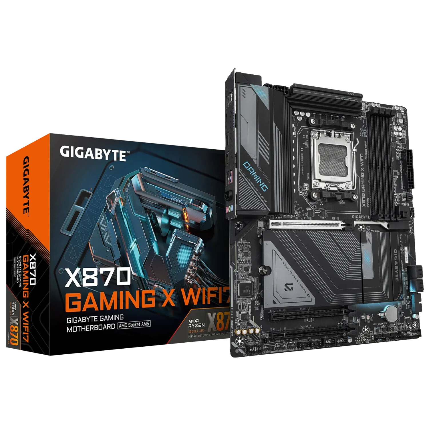 Bild von GIGABYTE X870 Gaming X WIFI7 Mainboard Sockel AM5