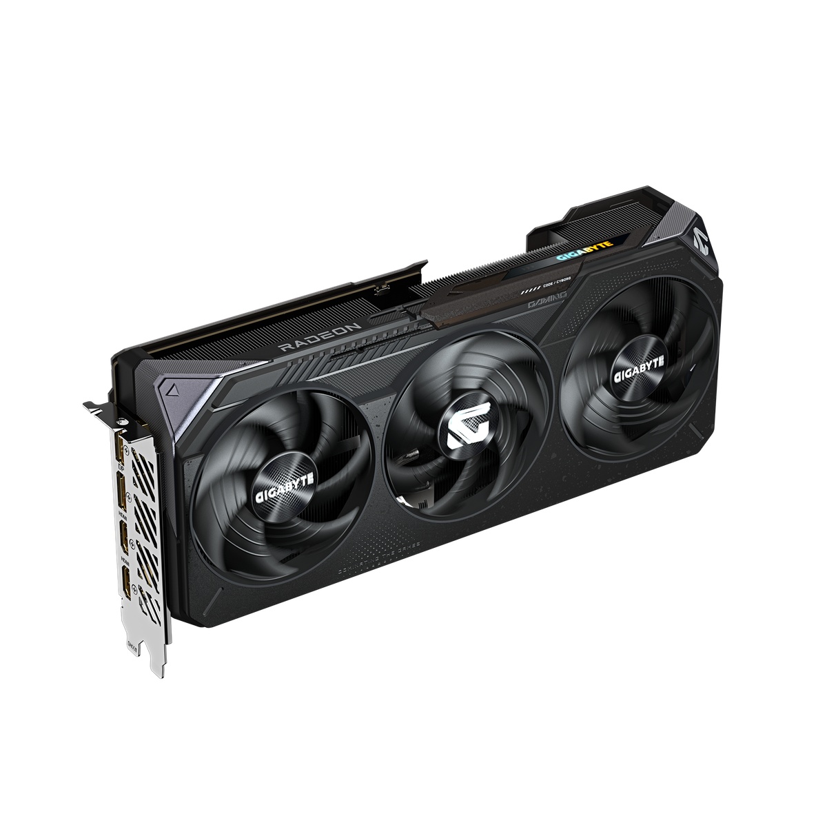 Bild von Gigabyte Radeon RX 9070 XT 16GB Gaming OC Grafikkarte - 16GB GDDR6, 2x HDMI, 2x DP
