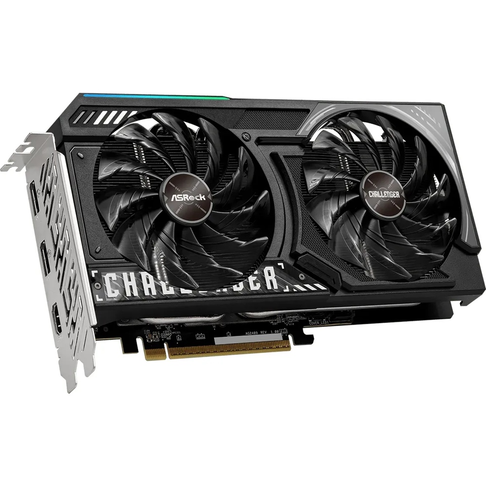 Bild von ASRock Radeon RX 9060 XT 8GB Challenger OC Grafikkarte - 8GB GDDR6, 2x HDMI, 2x DP