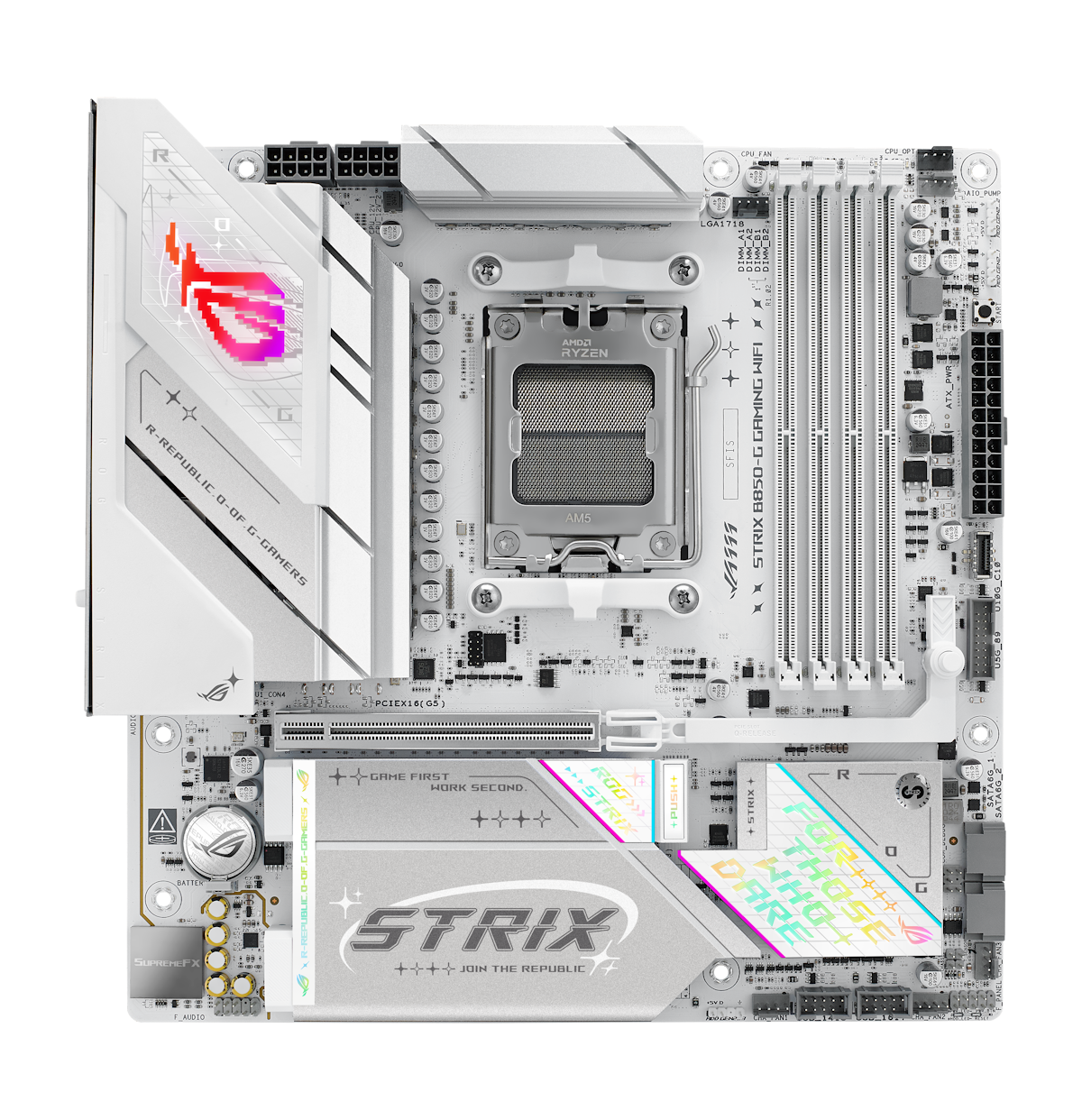 Bild von ASUS ROG STRIX B850-G GAMING WIFI Mainboard Sockel AM5