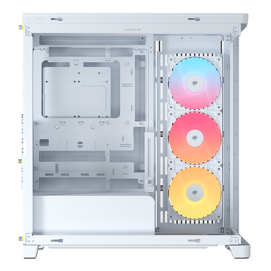 Bild von CORSAIR FRAME 4500X RS-R ARGB weiß | PC-Gehäuse