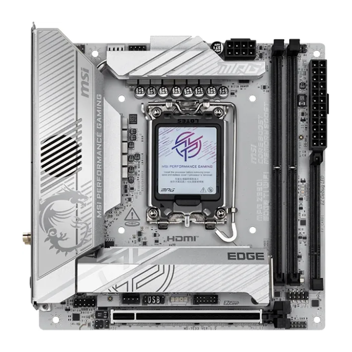 Bild von MSI MPG Z890I Edge TI WIFI Mainboard