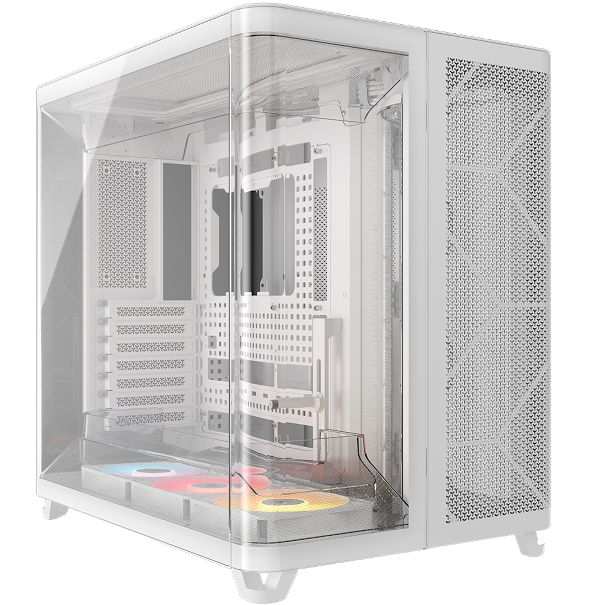 Bild von CORSAIR AIR 5400 RS-R ARGB weiß | PC-Gehäuse