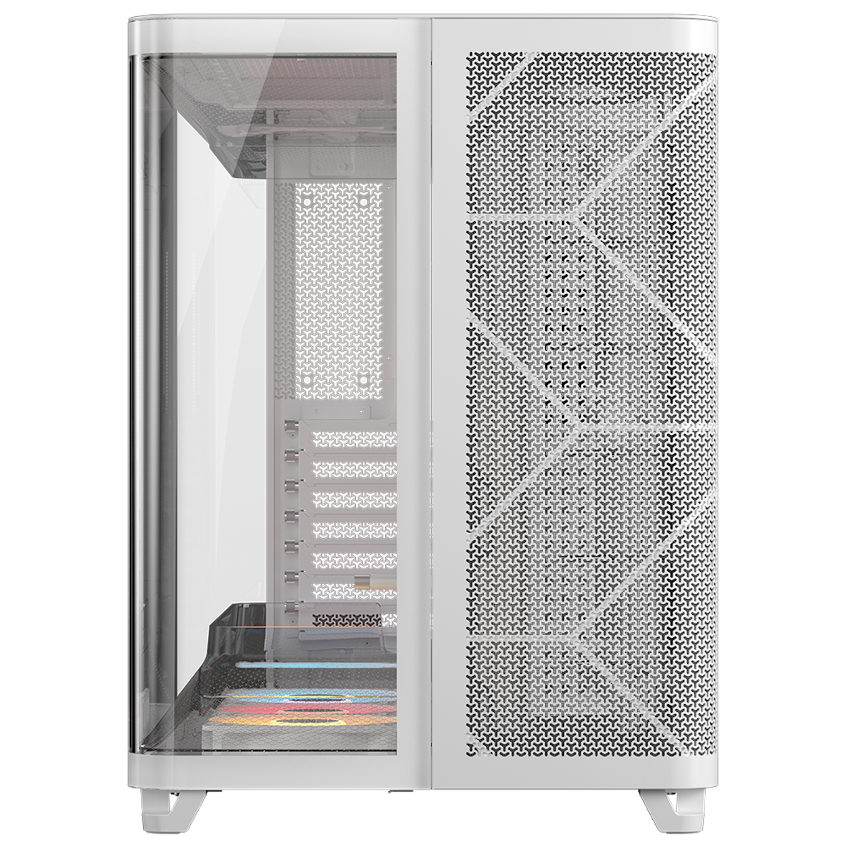 Bild von CORSAIR AIR 5400 RS-R ARGB weiß | PC-Gehäuse