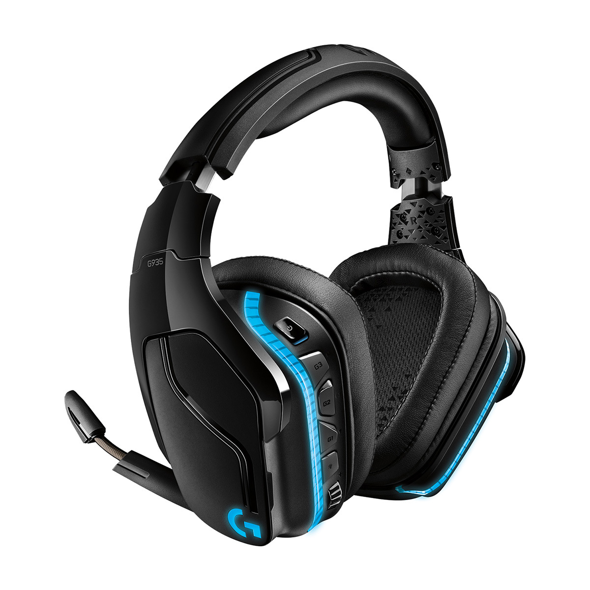 Bild von Logitech G935 Gaming Headset - Kabelloses 7.1 Surround Sound RGB Gaming Headset