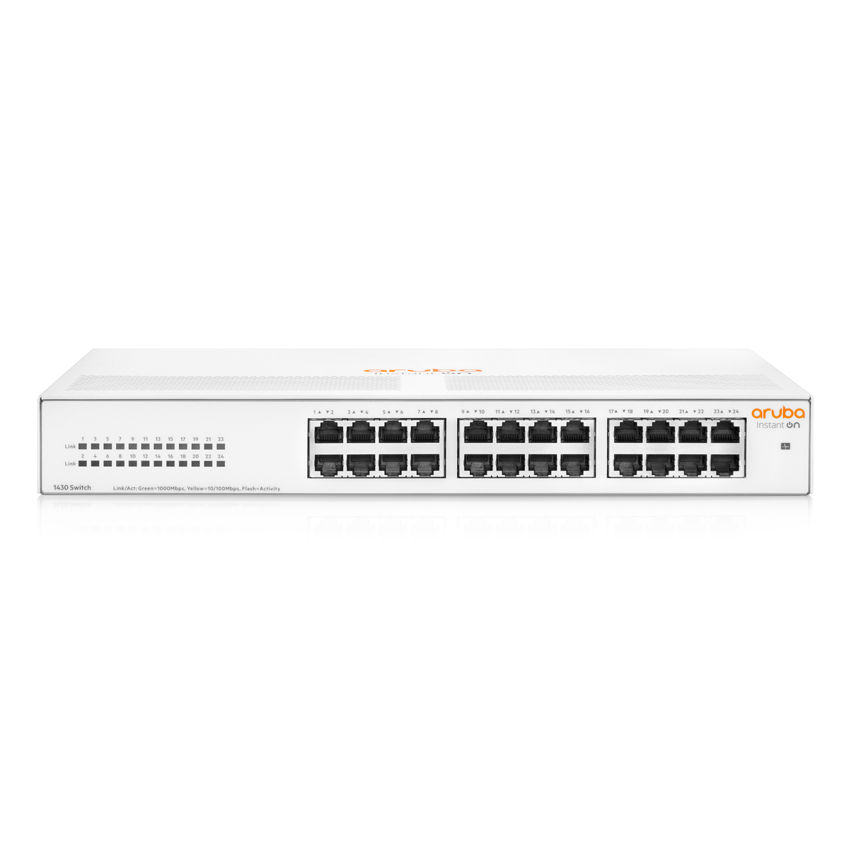 Bild von HPE Networking Instant On 1430 Unmanaged Switch (R8R49A) [24x Gigabit Ethernet]