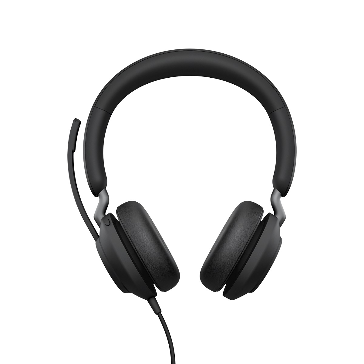 Bild von Jabra Evolve2 40 SE, Beidseitiges Headset, Kabelgebunden USB-A-Anschluss, 3 Mikrofone, Geräuschisolierendes Design, UC-Plattformen kompatibel