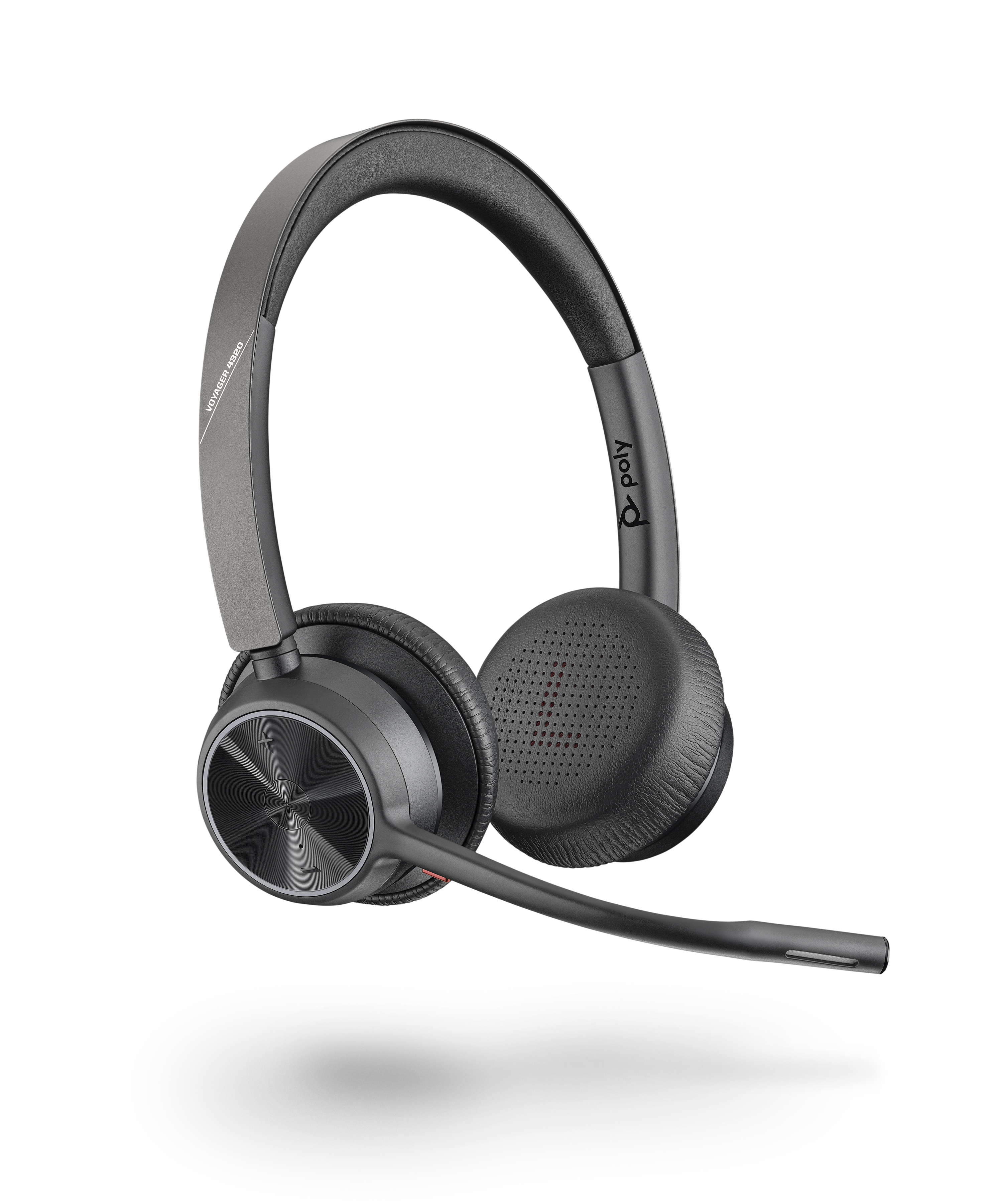 Bild von Poly Voyager 4320 UC Bluetooth Headset, Binaural, USB-C, MS zertifiziert, incl. BT700 Nano Dongle