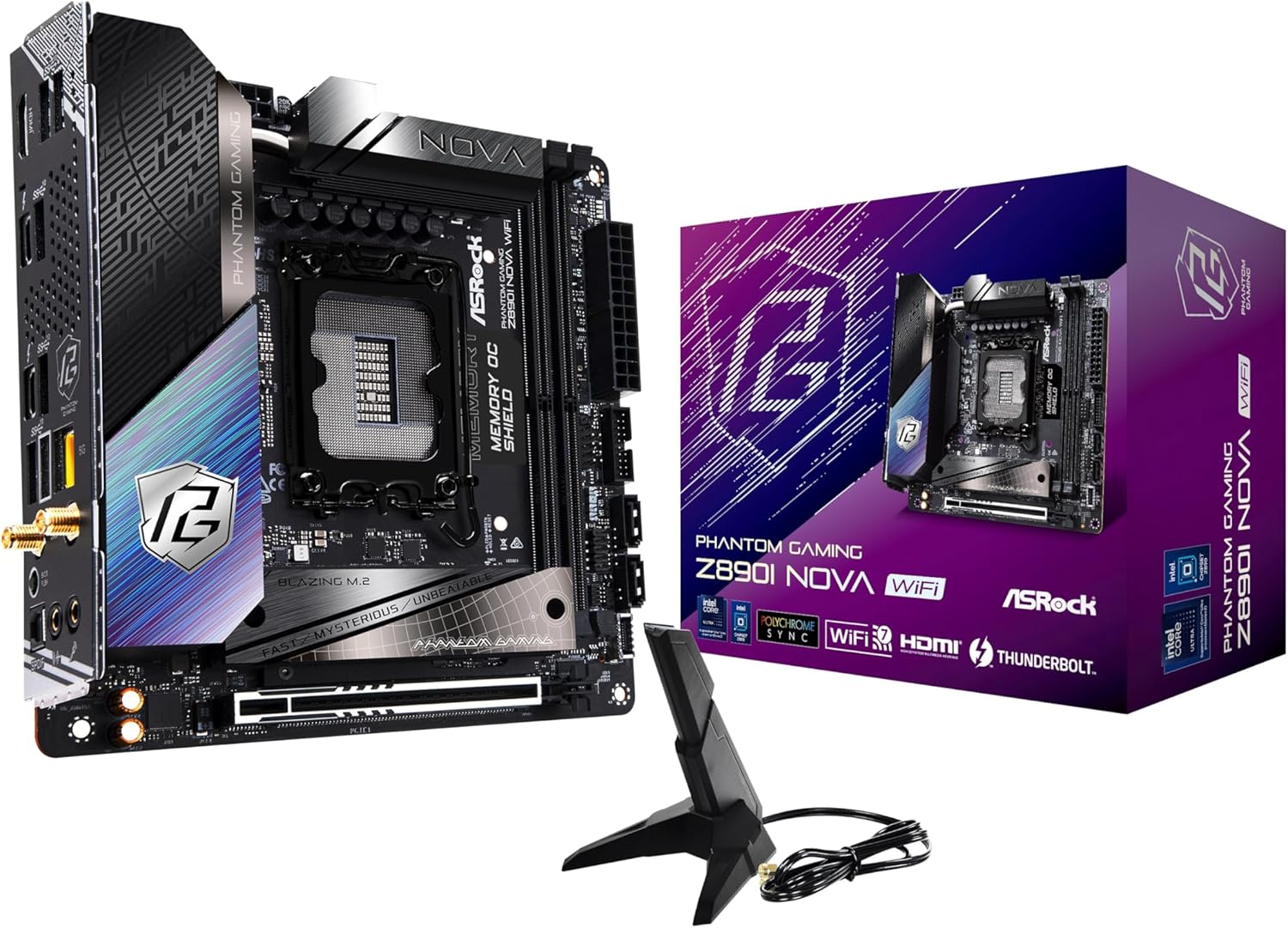 Bild von ASRock Phantom Gaming Z890I Nova WiFi Mainboard