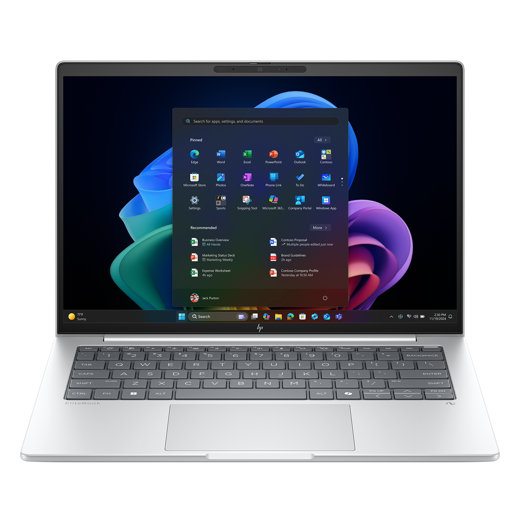 Bild von HP EliteBook 8 G1a 14 CT3V5ES 14,0" WUXGA IPS 400 Nits, AMD Ryzen AI 7 350, 64GB RAM, 2TB SSD, LTE/5G, Windows 11 Pro