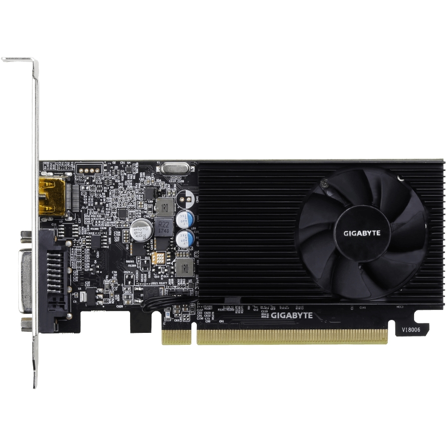 Bild von Gigabyte GeForce GT 1030 Low Profile D4 2G 2GB DDR4 Grafikkarte - DVI/HDMI