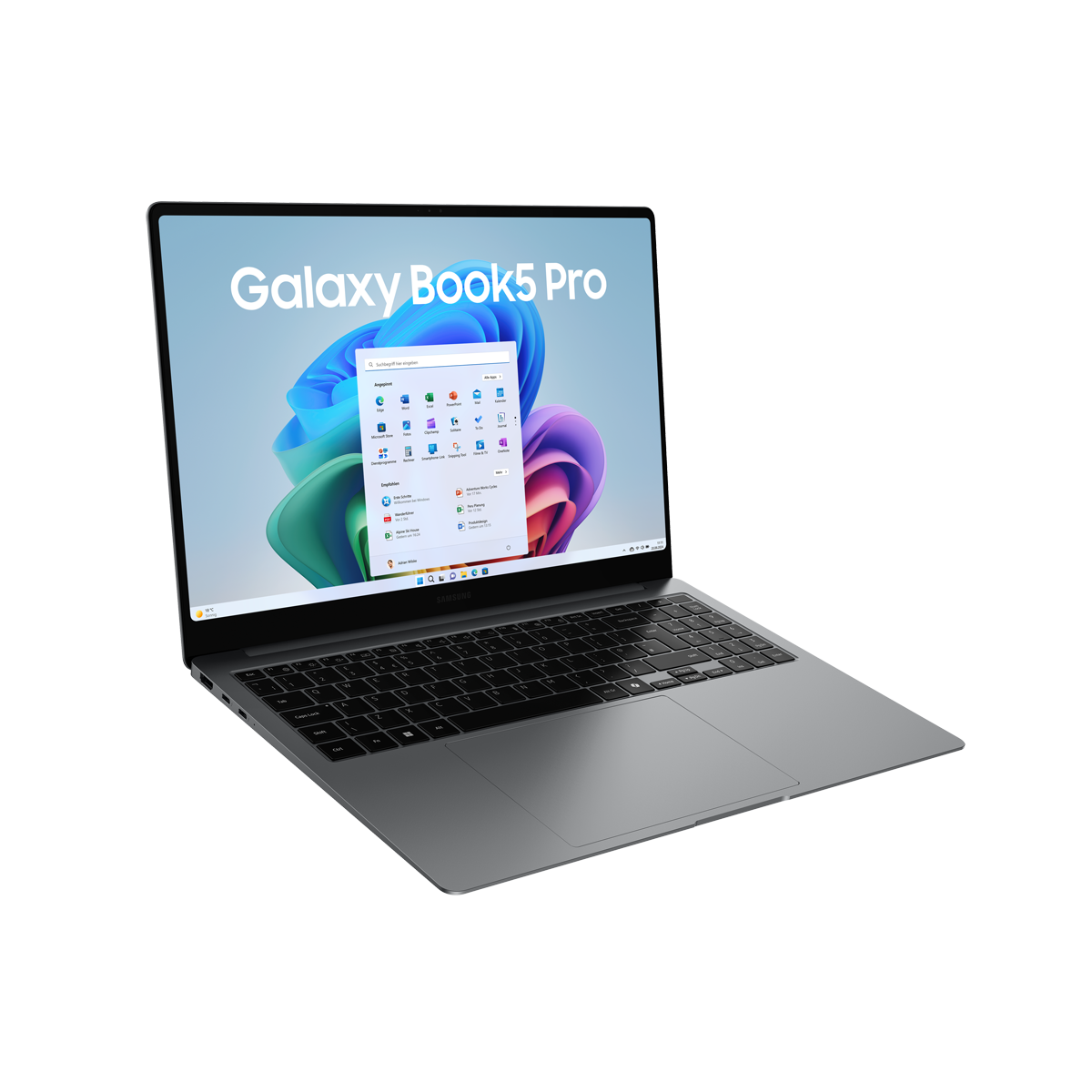 Bild von SAMSUNG Galaxy Book5 Pro 16 Zoll Intel Core Ultra 7 258V 32GB 512GB W11 Moonstone Gray