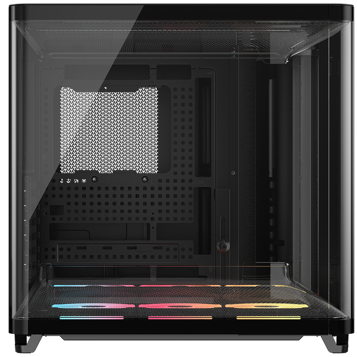 Bild von CORSAIR AIR 5400 LX-R RGB iCUE LINK schwarz | PC-Gehäuse