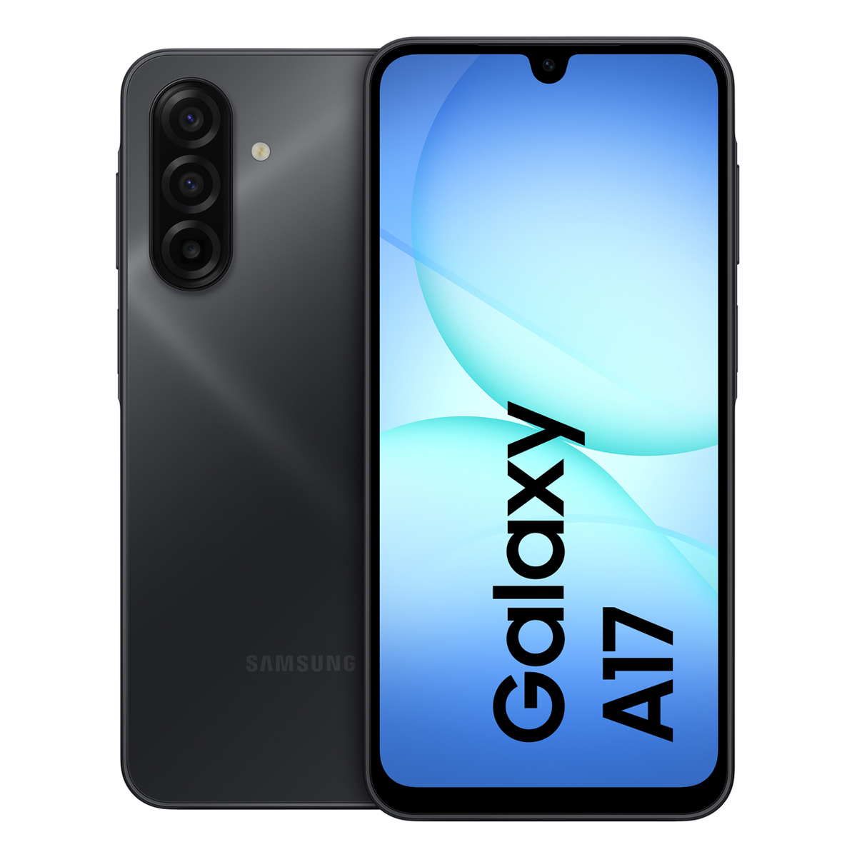 Bild von Samsung Galaxy A17 4G 128GB Schwarz EU 16,91cm (6,7") Super AMOLED Display, Android 15, 50MP Triple-Kamera