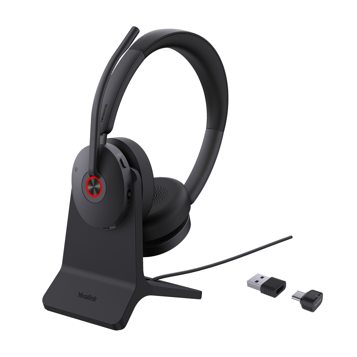 Bild von Yealink Headset BH 74 UC inkl. Ladeständer USB-C/A