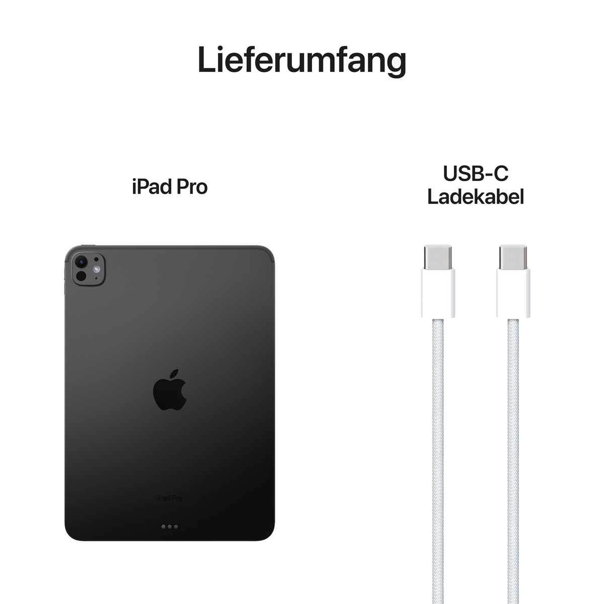 Bild von Apple iPad Pro 11 Wi-Fi 256GB space schwarz (5.Gen.)