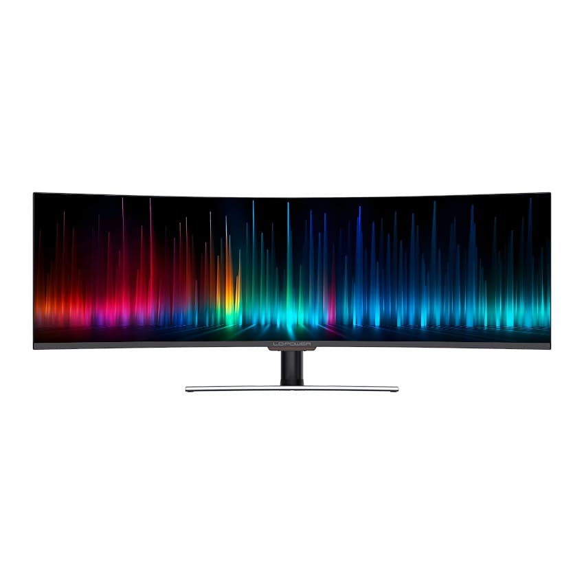 Bild von LC-Power LC-M49-DFHD-144-C-Q 49Zoll - Curved Gaming Monitor QLED-VA, Dual FHD, 144 Hz, 6ms