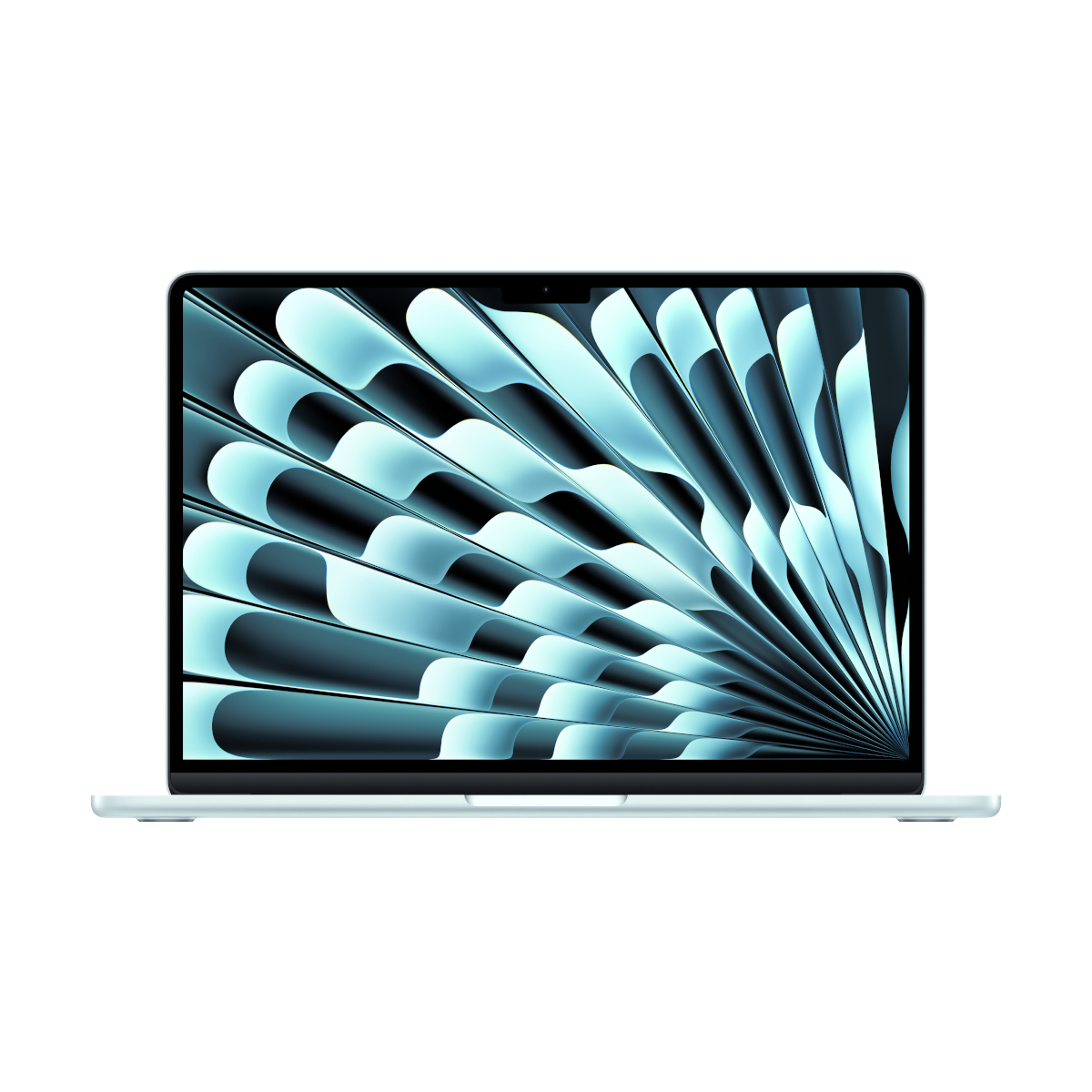 Bild von Apple MacBook Air 13" M5 Himmelblau MDHH4D/A Apple M5 chip mit 10-core CPU and 8-core GPU, 16GB, 512GB SSD - Himmelblau, kein Netzteil