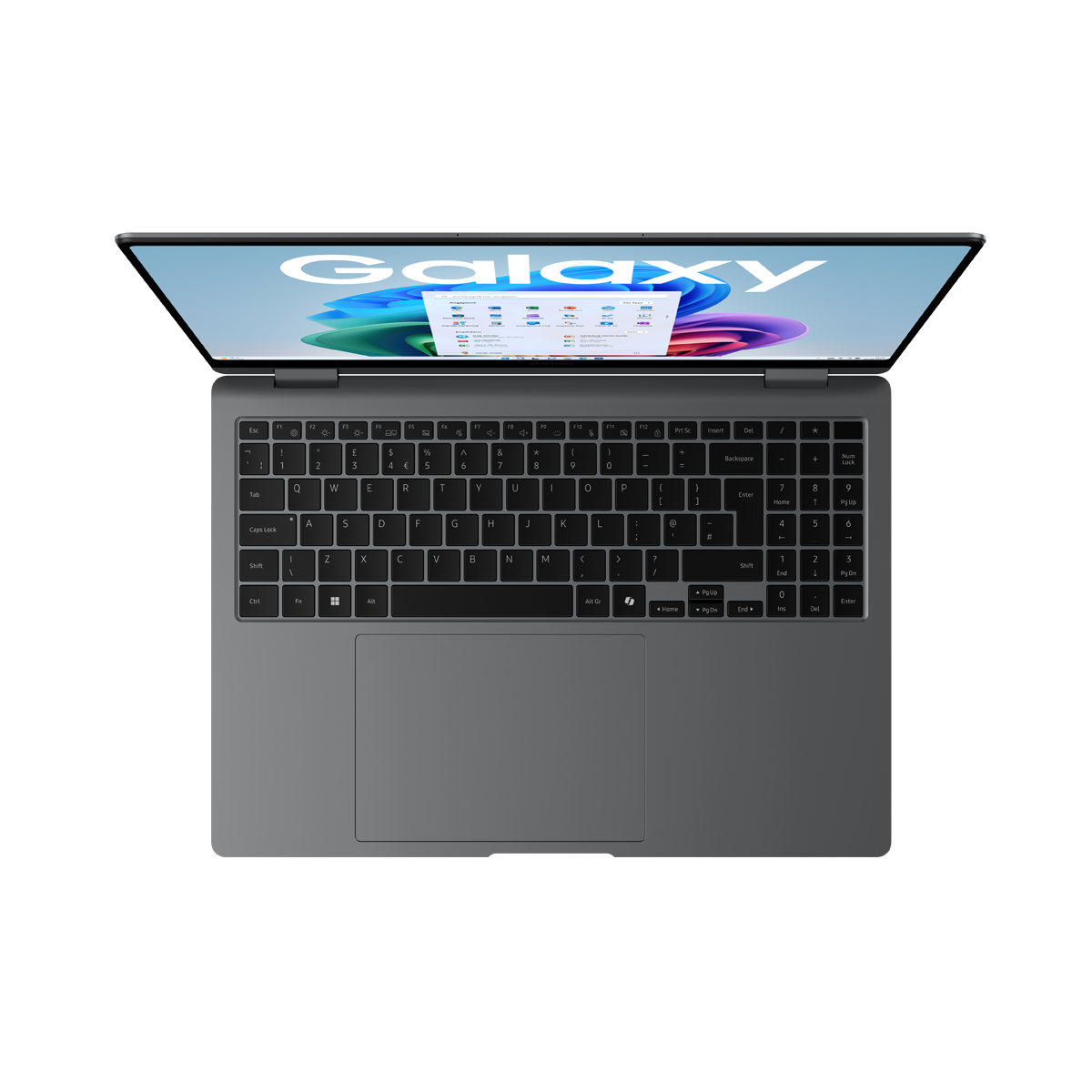Bild von SAMSUNG Galaxy Book5 Pro 360 16 Zoll Intel Core Ultra 7 256V 16GB 1000GB W11 Moonstone Gray