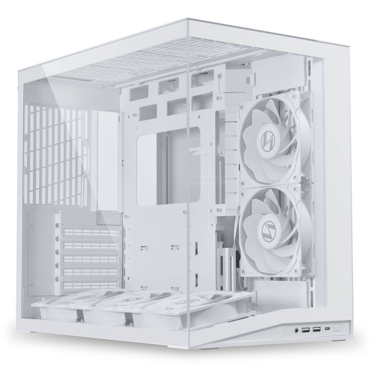 Bild von Lian Li O11 Dynamic Mini V2 Flow weiß | PC-Gehäuse